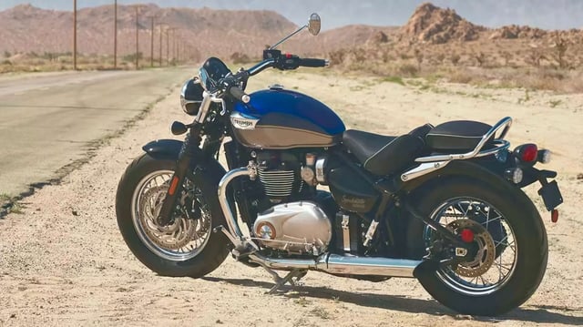 Triumph Bonneville Speedmaster: Rs 12.05 Lakh