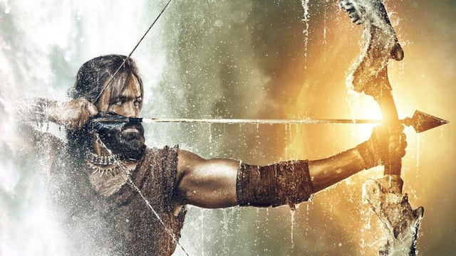 Vishnu Manchu plays Lord Shiva's devotee in Kannappa.