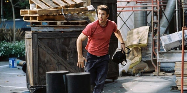 Chris Evans running in Cellular