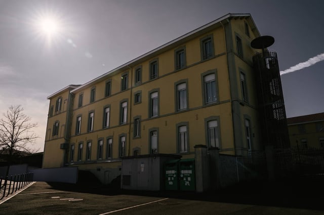 L'établissement scolaire privé Notre-Dame du Sacré Coeur, dit «Cendrillon», à Dax, le 28 février 2025. 