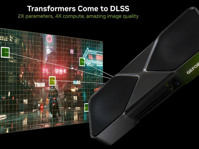 Nvidia DLSS 4 Transformer Model