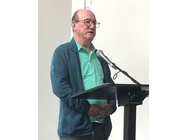  Membertou Chief Terry Paul welcomed the announcement on Tuesday of provincial funds to help combat climate change effects on Cape Breton’s five First Nations communities ROSEMARY GODIN/ Cape Breton Post.