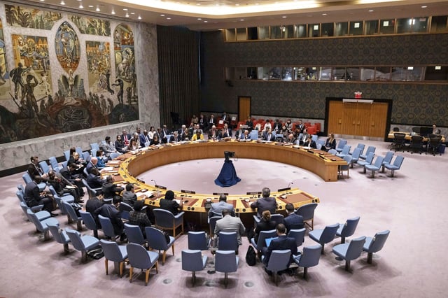 The security council meets at United Nations headquarters, June 23, 2023. (AP Photo/Yuki Iwamura, File)