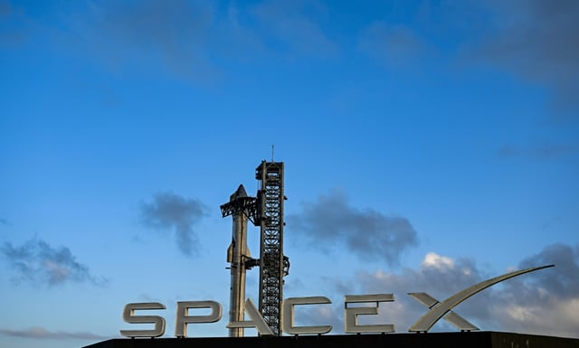 SpaceX's launch facility is located on the south Texas coast near the Mexican border