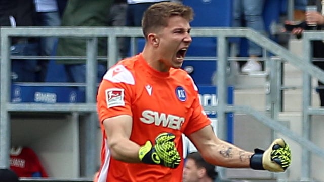 Torhüter Max Weiß wechselt vom Karlsruher SC nach England