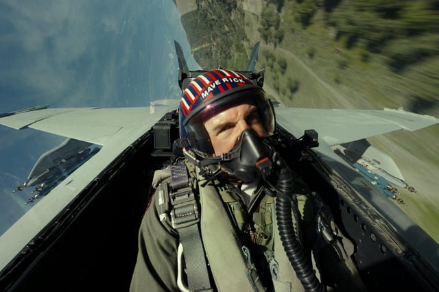 Tom Cruise as Pete &#34;Maverick&#34; Mitchell in &#34;Top Gun: Maverick,&#34; which will be released on streaming platform Paramount+ on December 22.
