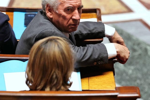 François Bayrou à l'Assemblée nationale, le 25 juin.