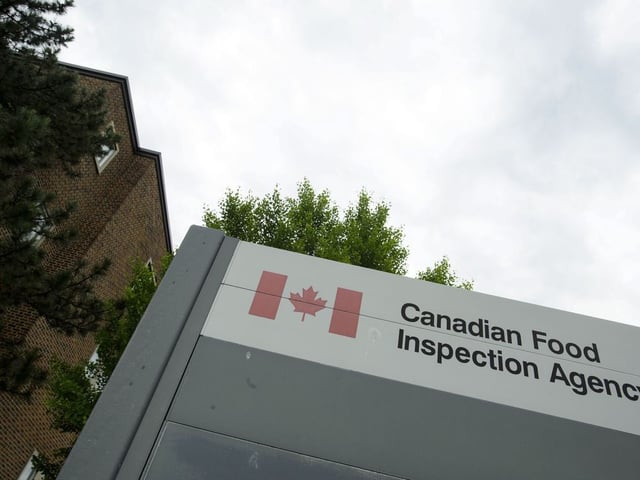 The Canadian Food Inspection Agency is seen in Ottawa on Wednesday, June 26, 2019.