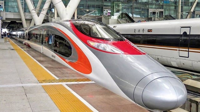 High speed bullet train in China | Image: X