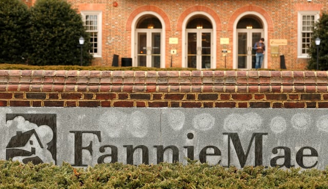 Fannie Mae headquarters is seen in Washington, DC, U.S. on February 21, 2014.  REUTERS/Kevin Lamarque/File Photo