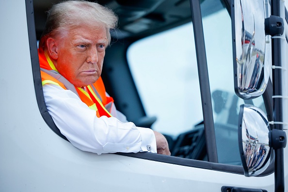 Garbage... like this complaint. (Photo by Chip Somodevilla/Getty Images)