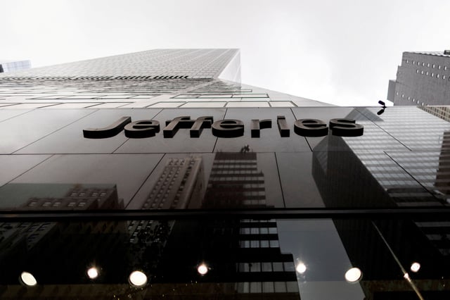 General view of Jefferies Financial Group offices in Manhattan, New York City, U.S., December 8, 2021. REUTERS/Eduardo Munoz/File Photo