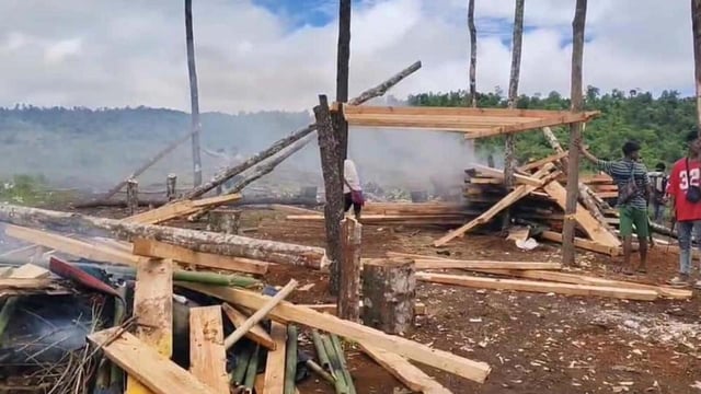 The incident occurred between 11 and 11.30 am in Block I, a long-contested area along the 884.9-km Assam-Meghalaya boundary.