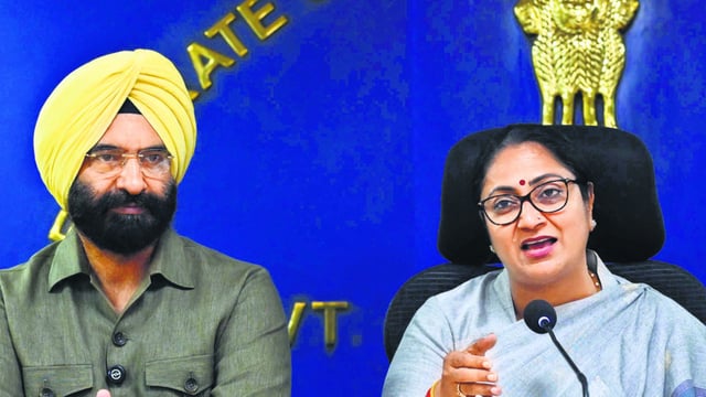 Manjinder Singh Sirsa will chair the board said cheif minister Rekha Gupta. (HT PHOTO)