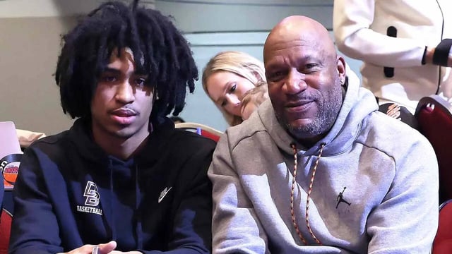 Dylan Harper and Ron Harper