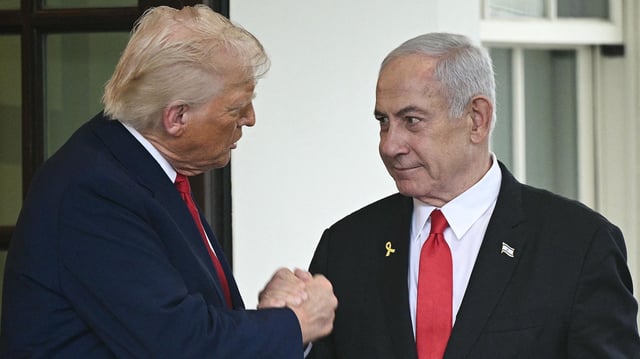 Donald Trump und Benjamin Netanjahu