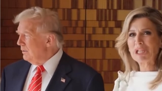 Did Queen Maxima just take a jibe at Trump? Internet certainly thinks so.