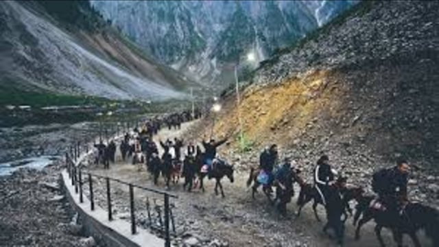 The pilgrimage, which begins on July 3 and continues until August 9, sees lakhs of devotees passing through Punjab’s Pathankot district en route to the holy Amarnath cave shrine in Jammu & Kashmir.