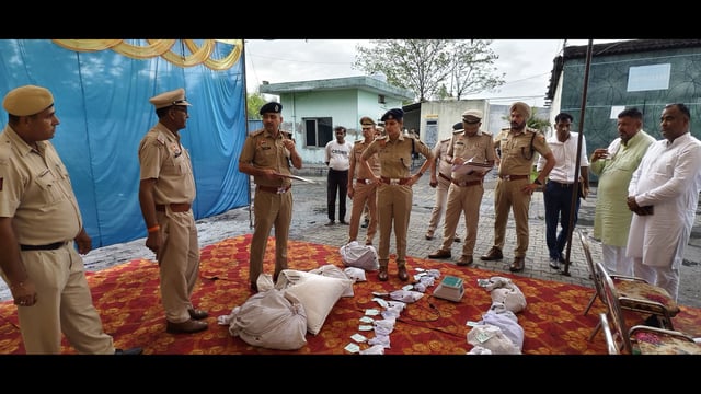 The destruction process took place at a state-of-the-art incinerator at the Hygiene Factory in the Baghwala area of Panchkula district. (HT Photo)
