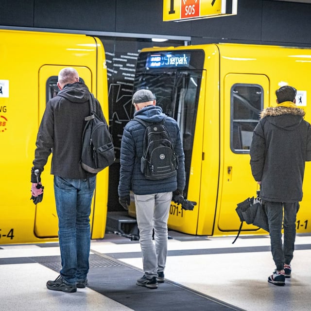 An den Gleisen der U5 hätten ab kommender Woche Bauarbeiten stattfinden sollen.