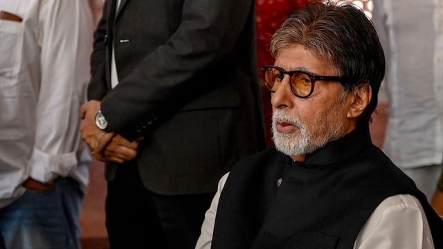 Bollywood actor Amitabh Bachchan's voice was used for sending out cautionary messages for phone users against cyber fraud. 