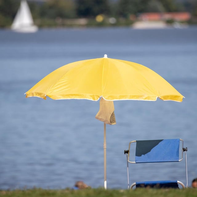 Badestrand am Altmühlsee