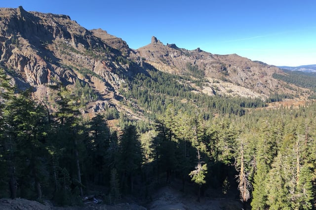 The Eagle Roadless Area borders the Emigrant Wilderness in the Stanislaus National Forest. The area is one many that would lose protections with the proposed repeal of the Roadless Area Conservation Rule.