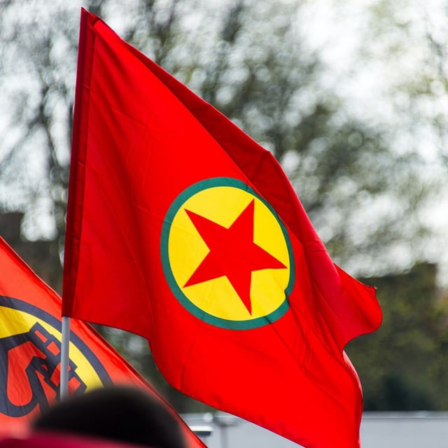 Die kurdische Arbeiterpartei PKK gilt in Deutschland als ausländische terroristische Vereinigung.