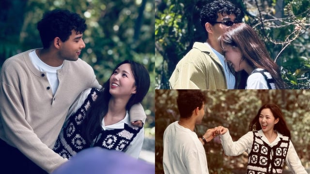 Siddhant Chaturvedi and Chae Soo-bin