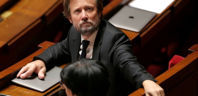 Le président du groupe PS à l'Assemblée, Boris Vallaud, le 25 juin 2025 à l'Assemblée nationale à Paris