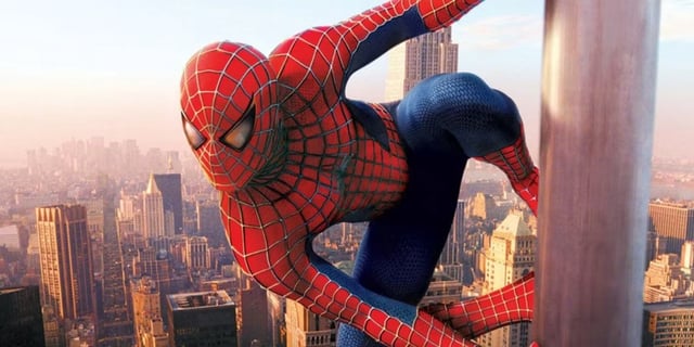 Tobey Maguire in &#34;Spider-Man&#34;.