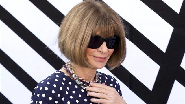 La directora creativa del 'Vogue' norteamericano, Anna Wintour.