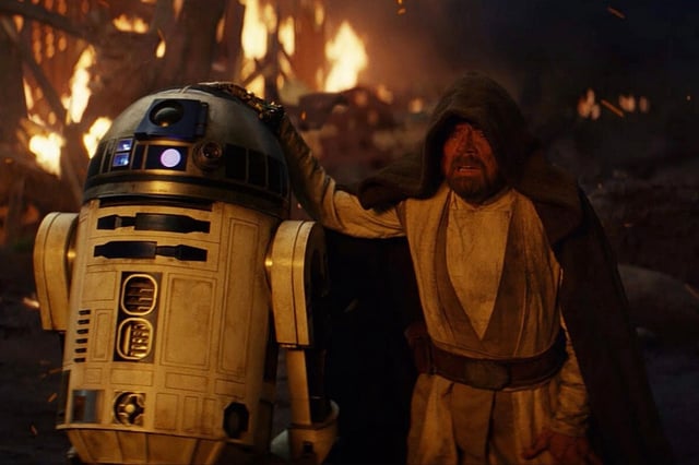 Luke R2 Star Wars Last Jedi