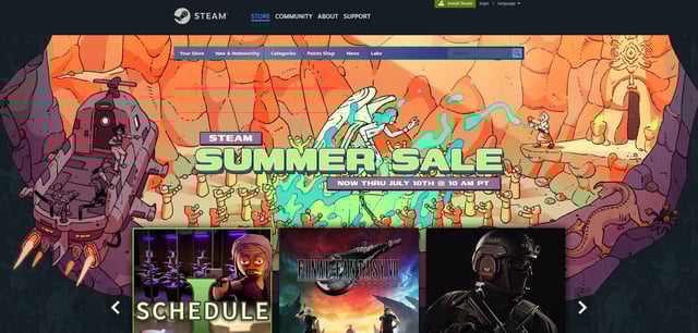 Steam will have their annual Summer Sale from June 26-July 10, 2025.