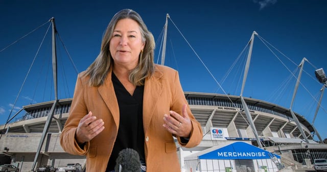 ACT Sports Minister Yvette Berry expects to have a location for a new Canberra Stadium finalised "within weeks". Pictures by Keegan Carroll and Karleen Minney