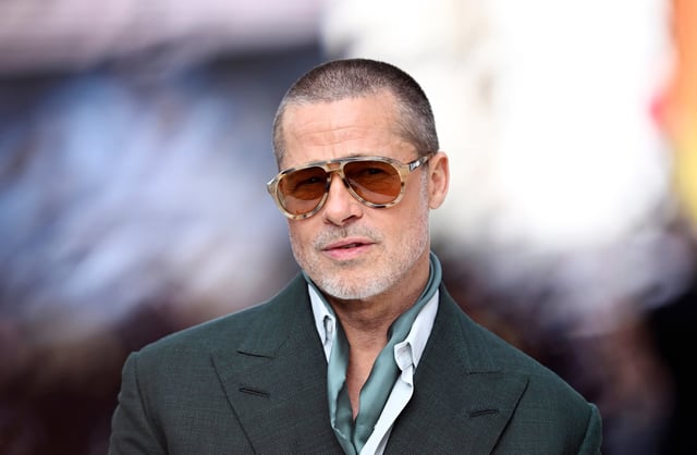 Brad Pitt at the "F1: The Movie" European Premiere in London on June 23, 2025.