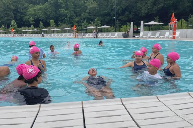 The city is opening its new Gottesman Pool, the centerpiece of the $160 million Davis Center near the Harlem Meer. City officials welcomed swimmers Thursday, one day before outdoor pools open across the boroughs.