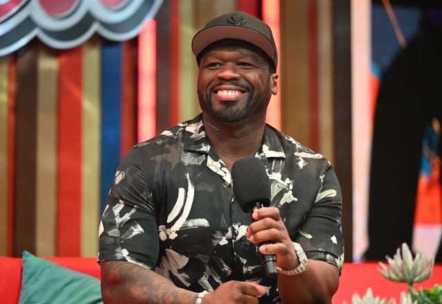 ATLANTA, GEORGIA - AUGUST 25: Curtis &#34;50 Cent&#34; Jackson speaks onstage during Day 3 of the 2024 Invest Fest at Georgia World Congress Center on August 25, 2024 in Atlanta, Georgia.