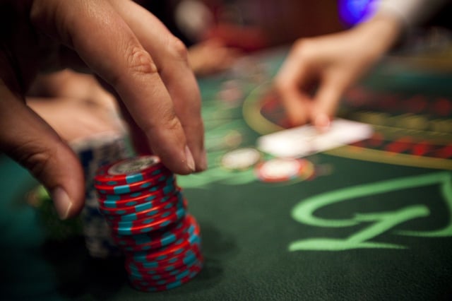 Blackjack at the River Rock Casino in Richmond, B.C. June 11, 2009.  The Great Canadian Gaming Comany. 