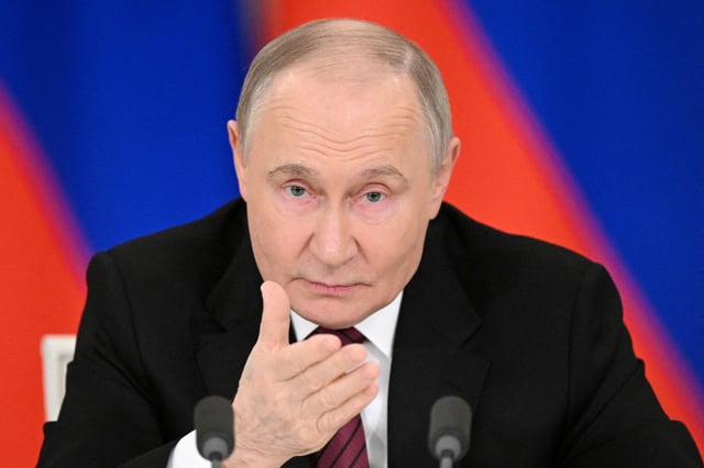 Le président russe Vladimir Poutine.