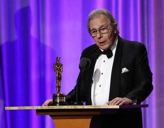 2018 Governors Awards- Show - Hollywood, California, U.S., 18/11/2018 - Honoree Lalo Schifrin accepts his Academy Honorary Award. REUTERS/Mario Anzuoni/File Photo