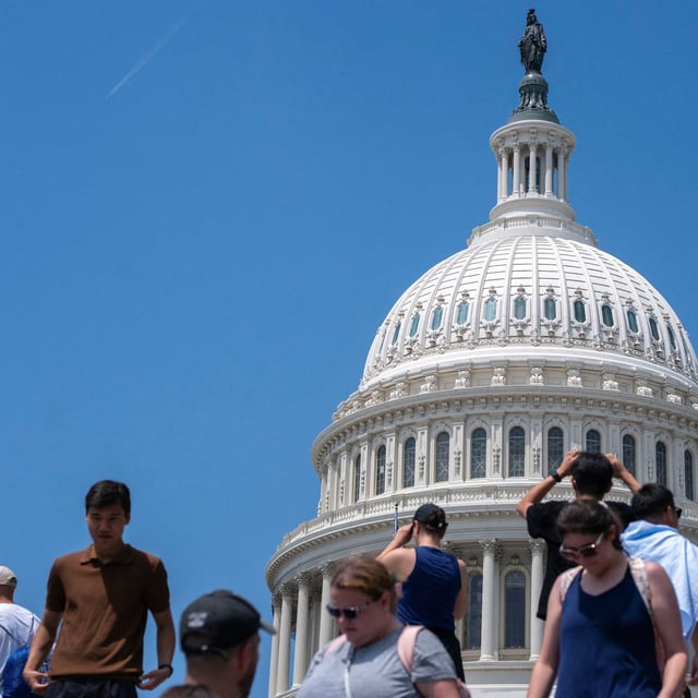 The U.S. Capitol in Washington. The Senate parliamentarian advised that a Medicaid provider tax overhaul central to U.S. President Donald Trump’s tax cut and spending bill does not adhere to the chamber’s rules.