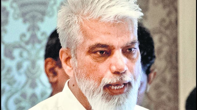 School education minister Dada Bhuse on Thursday assured that Hindi would not be imposed. (Satish Bate/Hindustan Times)