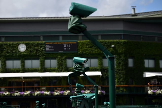 More than 450 cameras are being used at Wimbledon and the qualifying event