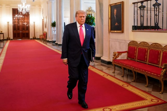 Le président américain Donald Trump.