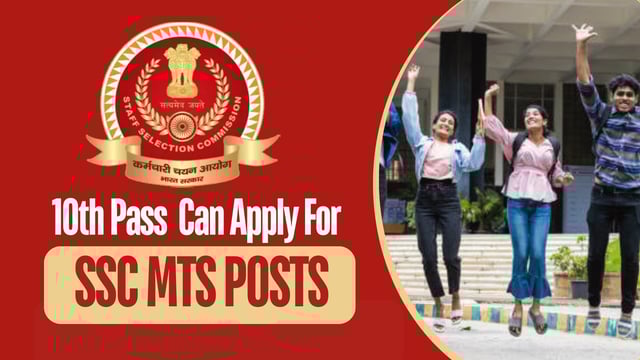 10th Pass? Grab 1K SSC MTS Vacancies for Peon, Helper, Messenger & More