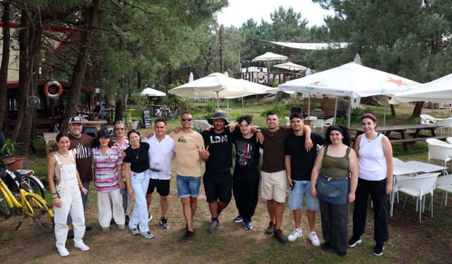 Plantilla del Areoso Beach Club. |  Noé Parga