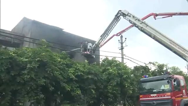 25 fire tenders have been rushed to the scene.  | Image: X