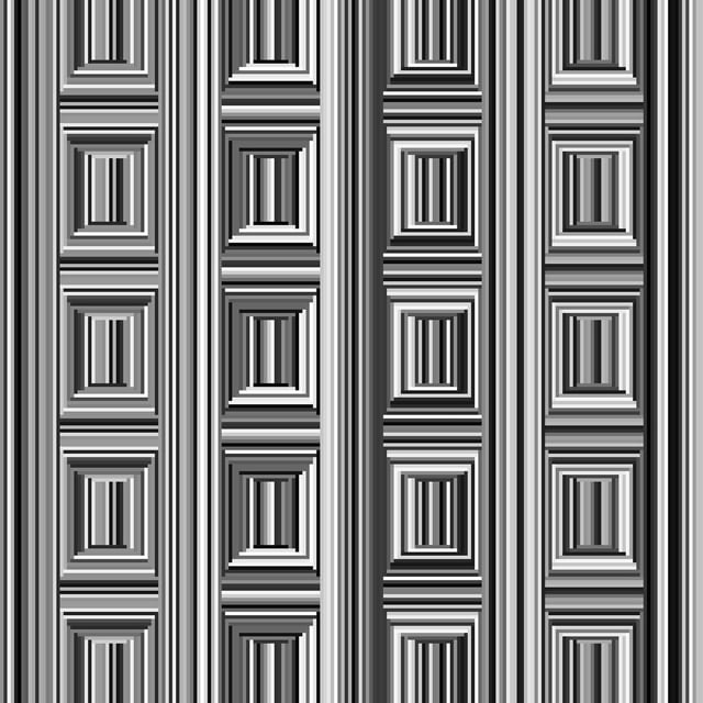In dieser Grafik namens Coffer-Illusion sehen Befragte je nach Herkunft verschiedene Dinge.