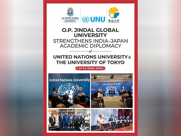 O.P. Jindal Global University Strengthens India–Japan Academic Diplomacy at United Nations University (UNU) and University of Tokyo
